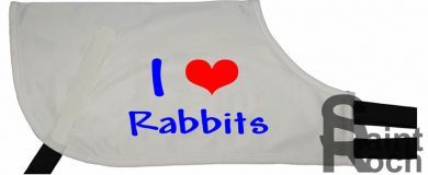 I Love Rabbits - Greyhound Coat